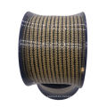 Ventas calientes Graphite PTFE PTFE con esquina de fibra de carbono Aramid